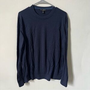 Navy Blue Crewneck Sweater